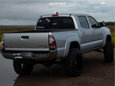 1 2013 Tacoma Toyota Maxtrac Suspension Lift 7in Anthem Equalizer Black Milled