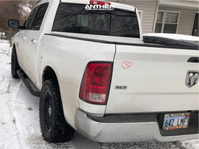 1 2013 1500 Ram Stock Stock Anthem Enforcer Matte Black