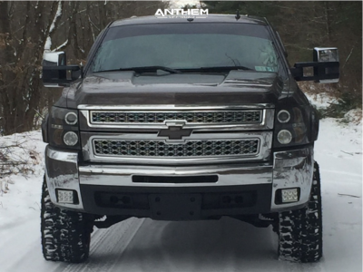 1 2008 Silverado 2500 Hd Chevrolet Rough Country Suspension Lift 3in Anthem Instigator Black Machined
