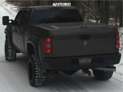 1 2008 Silverado 2500 Hd Chevrolet Rough Country Suspension Lift 3in Anthem Instigator Black Machined