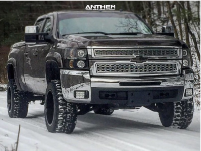 1 2008 Silverado 2500 Hd Chevrolet Rough Country Suspension Lift 3in Anthem Instigator Black Machined