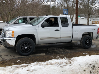1 2013 Silverado 1500 Chevrolet Rough Country Leveling Kit Anthem Instigator Black