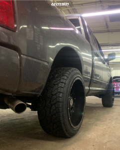 1 2019 1500 Classic Ram Rough Country Suspension Lift 35in Anthem Instigator Black Milled