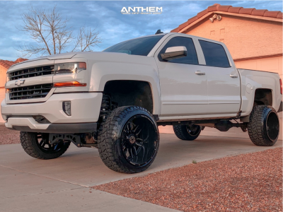 1 2018 Silverado 1500 Chevrolet Mcgaughys Suspension Lift 8in Anthem Equalizer Machined Accents