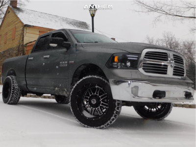 2013 Ram 1500 - 20x12 -44mm - Anthem Off-Road Instigator - Suspension Lift 3" - 295/55R20