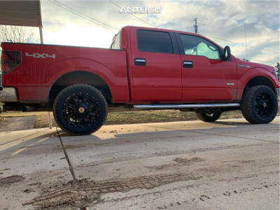 1 2012 F 150 Ford Fox Leveling Kit Anthem Instigator Black Milled