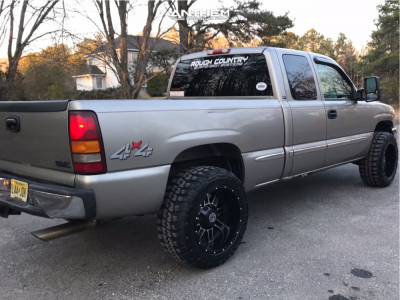 1 2000 Sierra 1500 Gmc Rough Country Suspension Lift 25in Anthem Instigator Black