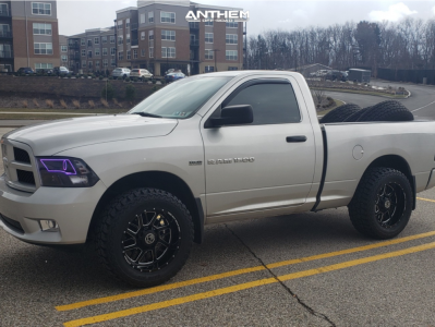 1 2011 1500 Ram Bilstein Leveling Kit Anthem Gunner Black Milled