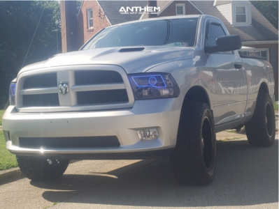 1 2011 1500 Ram Bilstein Leveling Kit Anthem Gunner Black Milled