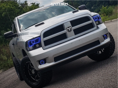 1 2011 1500 Ram Bilstein Leveling Kit Anthem Gunner Black Milled