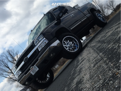 2005 Chevrolet Silverado 1500 - 20x10 -24mm - Anthem Off-Road Gunner - Leveling Kit - 275/60R20