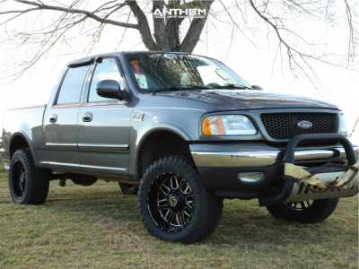 2003 Ford F-150 - 20x10 -24mm - Anthem Off-Road Gunner - Suspension Lift 2.5" - 33" x 12.5"