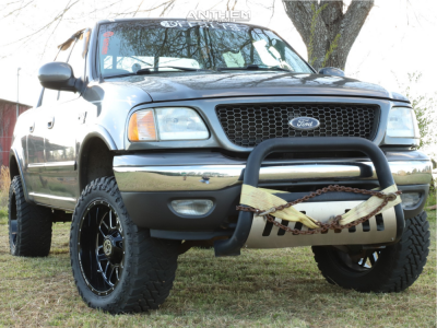 1 2003 F 150 Ford Rough Country Suspension Lift 25in Anthem Gunner Black