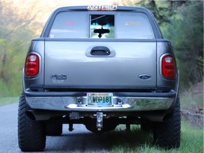 1 2003 F 150 Ford Rough Country Suspension Lift 25in Anthem Gunner Black