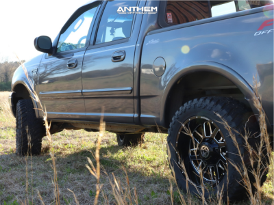1 2003 F 150 Ford Rough Country Suspension Lift 25in Anthem Gunner Black