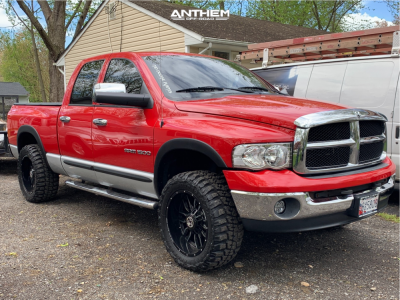 2004 Dodge Ram 1500 - 20x10 -24mm - Anthem Off-Road Equalizer - Leveling Kit - 33" x 12.5"
