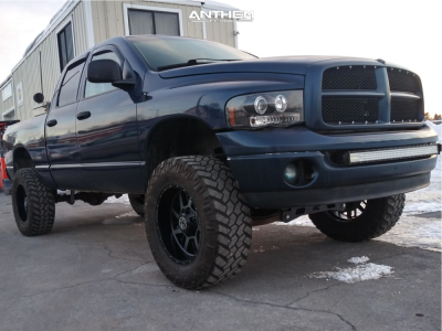 2003 Dodge Ram 1500 - 20x10 -24mm - Anthem Off-Road Gunner - Suspension Lift 5" - 37" x 12.5"