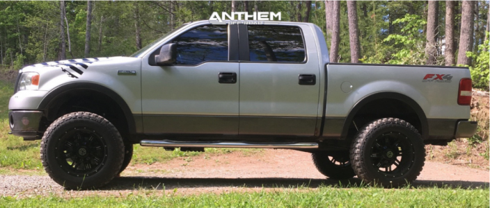 1 2008 F 150 Ford Rough Country Suspension Lift 6in Anthem Instigator Black