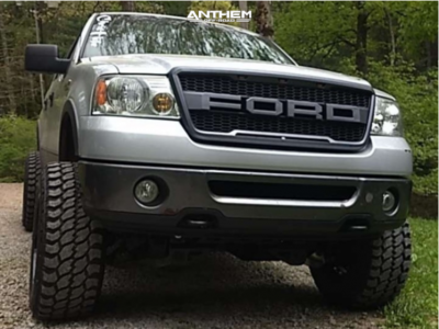 1 2008 F 150 Ford Rough Country Suspension Lift 6in Anthem Instigator Black