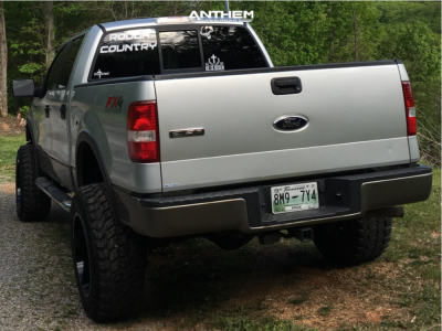 1 2008 F 150 Ford Rough Country Suspension Lift 6in Anthem Instigator Black