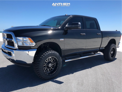 2018 Ram 2500 - 20x10 -24mm - Anthem Off-Road Gunner - Leveling Kit - 35" x 12.5"