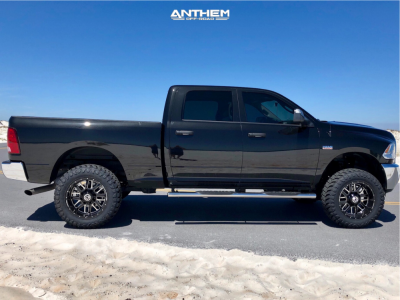 1 2018 2500 Ram Bilstein Leveling Kit Anthem Gunner Black Milled