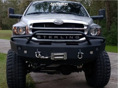 1 2008 Ram 2500 Dodge Mcgaughys Suspension Lift 10in Anthem Equalizer Black Machined