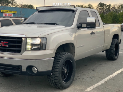 2008 GMC Sierra 1500 - 20x10 -24mm - Anthem Off-Road Defender - Leveling Kit - 33" x 12.5"