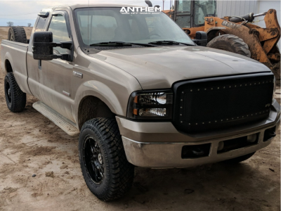 2005 Ford F-350 Super Duty - 18x9 -12mm - Anthem Off-Road Equalizer - Leveling Kit - 275/70R18