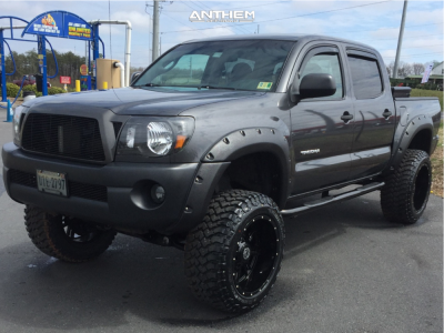 2011 Toyota Tacoma - 20x12 -44mm - Anthem Off-Road Instigator - Suspension Lift 6" - 33" x 12.5"