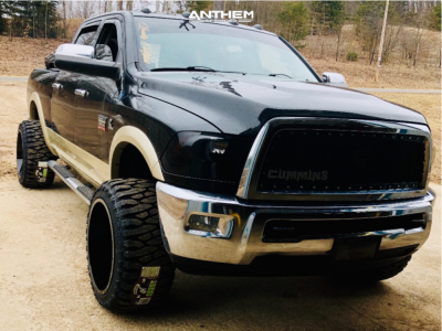 2011 Ram 3500 - 22x14 -76mm - Anthem Off-Road Instigator - Leveling Kit - 355/40R22
