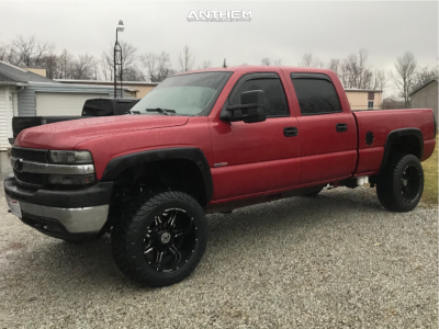 2002 Chevrolet Silverado 2500 HD - 20x12 -44mm - Anthem Off-Road Equalizer - Leveling Kit - 305/55R20