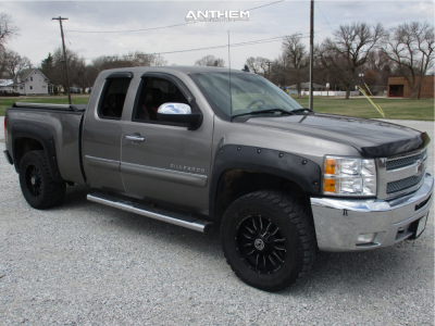 1 2013 Silverado 1500 Chevrolet Other Leveling Kit Anthem Equalizer Black Milled