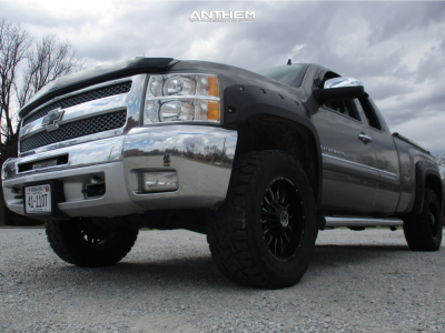 1 2013 Silverado 1500 Chevrolet Other Leveling Kit Anthem Equalizer Black Milled