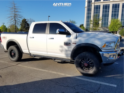 2016 Ram 2500 - 18x9 12mm - Anthem Off-Road Equalizer - Leveling Kit - 295/75R18