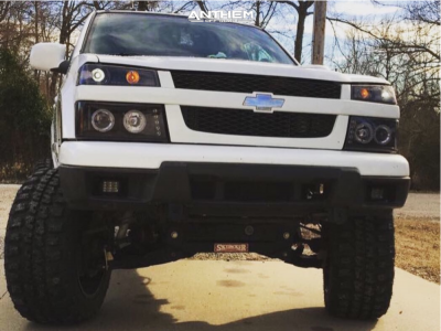 1 2005 Colorado Chevrolet Skyjacker Suspension Lift 75in Anthem A755 Black