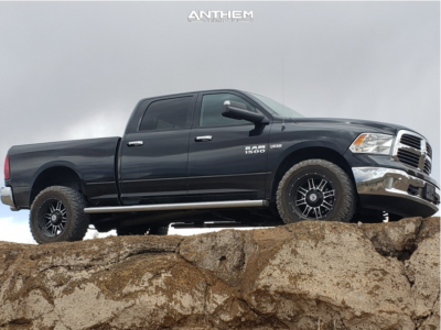 1 2017 1500 Ram Wiskge Suspension Lift 35in Anthem Instigator Black Machined