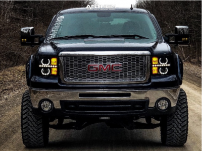 1 2011 Sierra 1500 Gmc Fabtech Suspension Lift 6in Anthem Instigator Black
