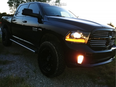 1 2013 1500 Ram Rough Country Suspension Lift 4in Anthem Commander Black