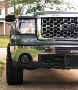 1 2008 Sierra 1500 Gmc Bilstein Suspension Lift 3in Anthem Equalizer Black Milled