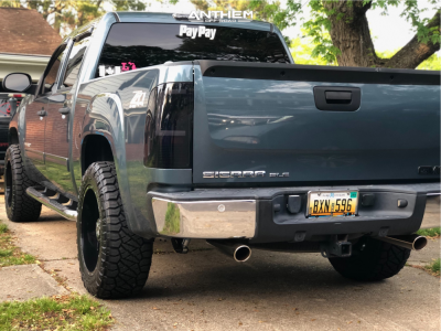 1 2008 Sierra 1500 Gmc Bilstein Suspension Lift 3in Anthem Equalizer Black Milled