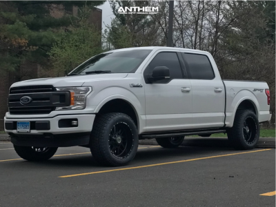 2018 Ford F-150 - 20x10 -24mm - Anthem Off-Road Gunner - Leveling Kit - 305/50R20