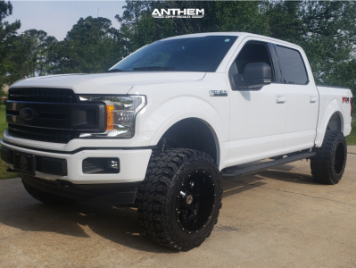 1 2019 F 150 Ford Rough Country Suspension Lift 6in Anthem Instigator Gloss Black
