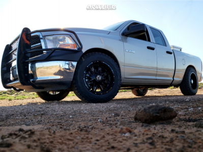 2010 Dodge Ram 1500 - 20x10 -24mm - Anthem Off-Road Instigator - Lowered 2F / 4R - 275/60R20