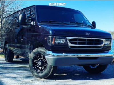 1 2000 E 350 Super Duty Ford Stock Stock Anthem Instigator Black Machined