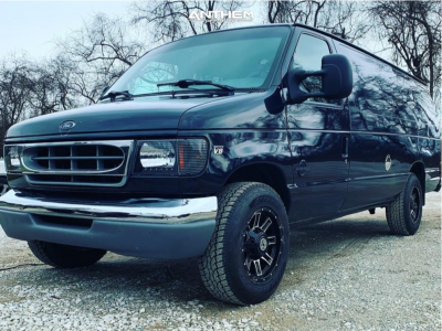 1 2000 E 350 Super Duty Ford Stock Stock Anthem Instigator Black Machined