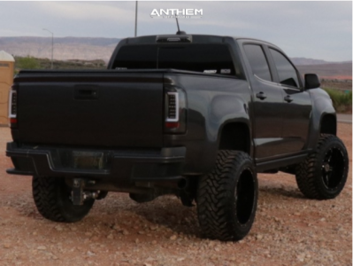 1 2016 Colorado Chevrolet Bds Suspension Lift 55in Anthem Equalizer Black Machined