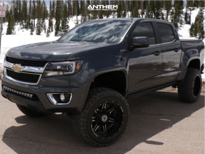 1 2016 Colorado Chevrolet Bds Suspension Lift 55in Anthem Equalizer Black Machined