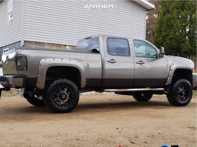 1 2007 Silverado 2500 Hd Chevrolet Bds Suspension Lift 45in Anthem Instigator Black Machined