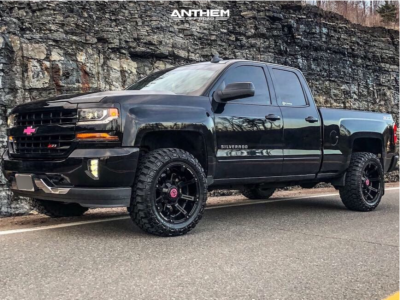 1 2017 Silverado 1500 Chevrolet Pro Comp Leveling Kit Anthem Defender Black